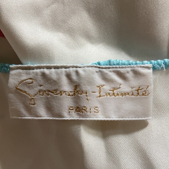 Givenchy intimate Paris VTG 100% polyester long wide robe . USA made - Picture 7 of 8